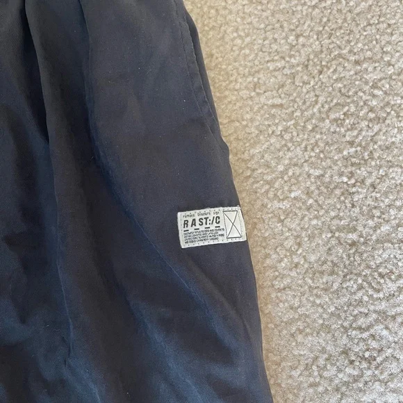 Black Rastic Shorts - Picture 2 of 3